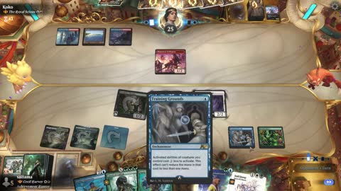Watch MTG Arena Video Replay - Thrasios, Triton Hero by saitama VS The Royal Scions by Koko - Historic Brawl