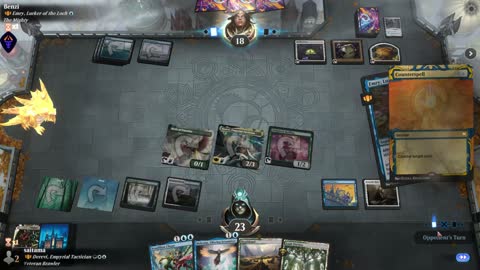 Watch MTG Arena Video Replay - Derevi, Empyrial Tactician by saitama VS Emry, Lurker of the Loch by Benzi - Historic Brawl