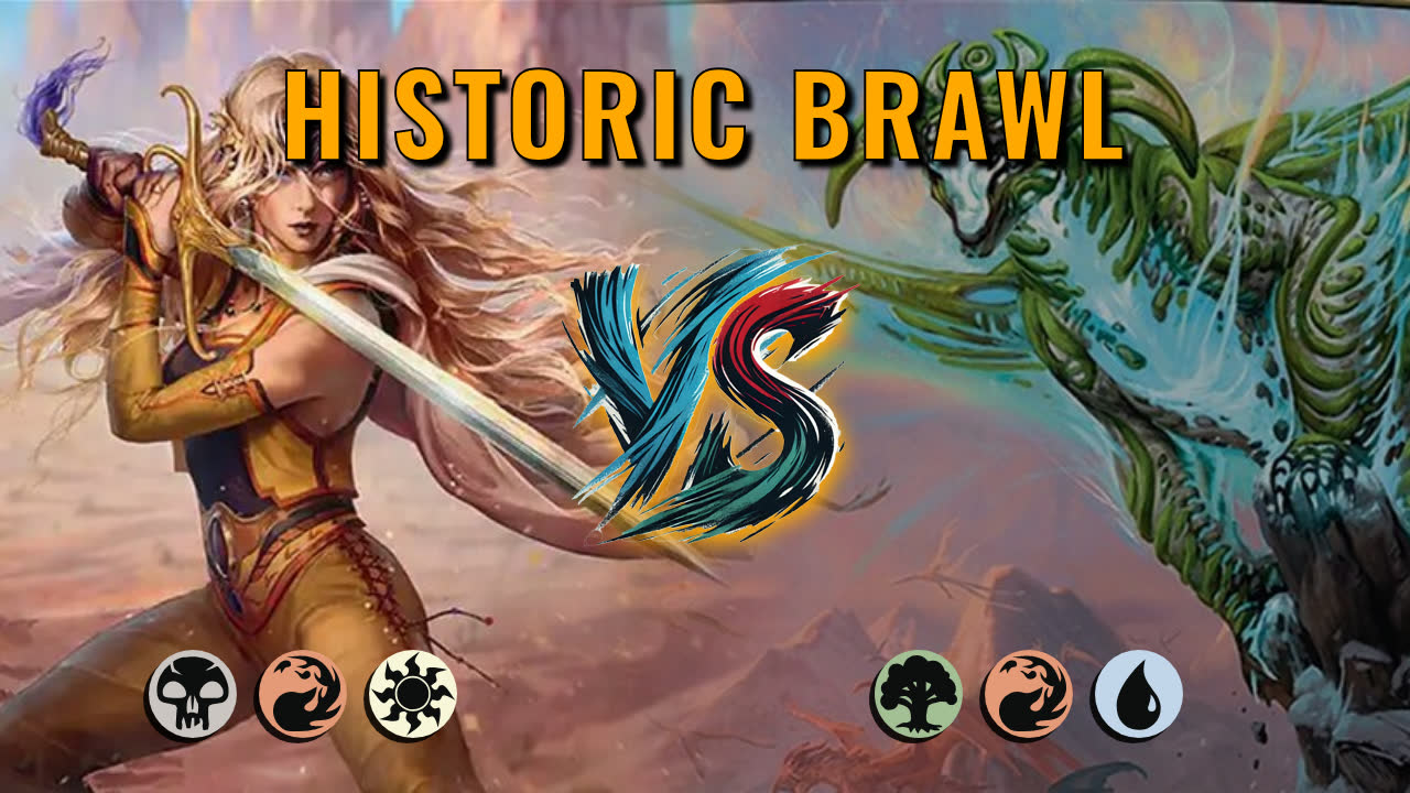 Watch MTG Arena Historic Brawl Video - Celes, Rune Knight by saitama VS Ureni of the Unwritten by Pollux915 - 5608a0