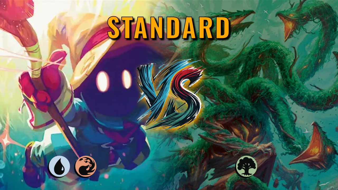 Watch MTG Arena Standard Video - Izzet Midrange by CunicoliGoblin VS Mono Green Midrange by jasei - 93a3e2