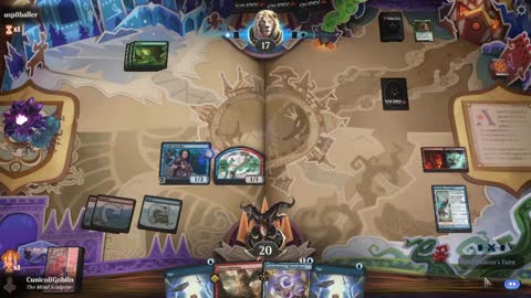 Watch MTG Arena Video Replay - Izzet Midrange by CunicoliGoblin VS Mono Green Midrange by usp8baller - Alchemy Play