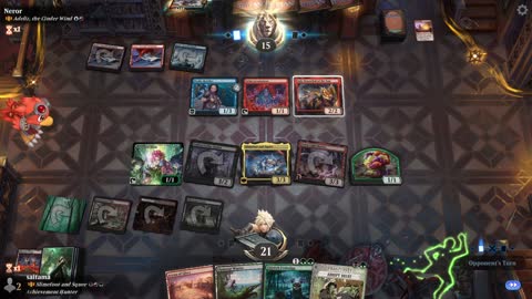 Watch MTG Arena Video Replay - Slimefoot and Squee by saitama VS Adeliz, the Cinder Wind by Neror - Historic Brawl