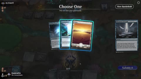 Watch MTG Arena Video Replay - Azorius Midrange by DamienF16 VS Jeskai Aggro by Az.Cruz15 - Standard Traditional Ranked