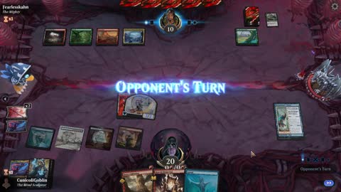Watch MTG Arena Video Replay - Izzet Midrange by CunicoliGoblin VS 5 Color Midrange by Fearlesskahn - Alchemy Play