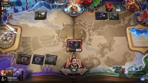 Watch MTG Arena Video Replay - Rakdos Aggro by Numbskull VS Mono Black Control by Crosher - Standard Play