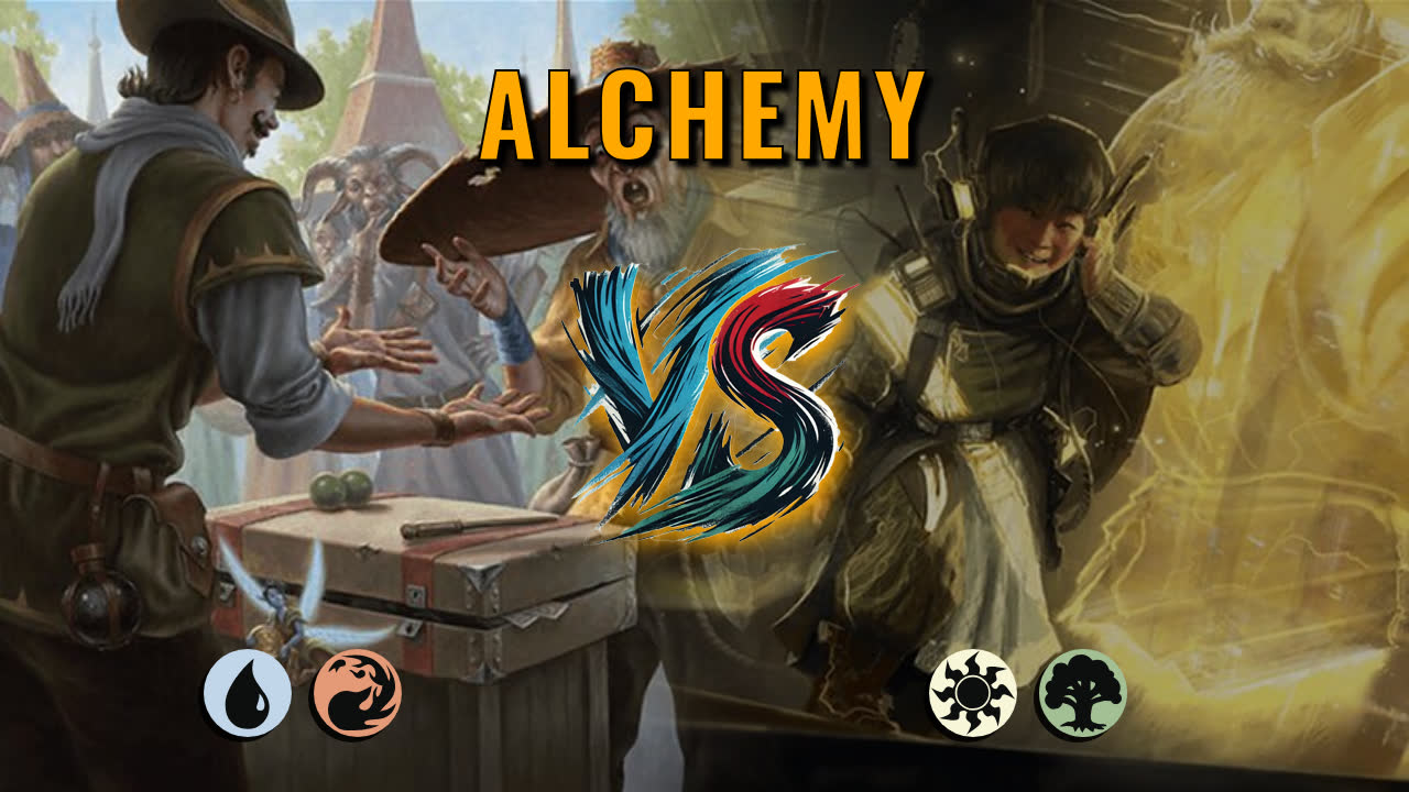 Watch MTG Arena Alchemy Video - Izzet Midrange by CunicoliGoblin VS Selesnya Aggro by Albe4Kgsh - 26d58a