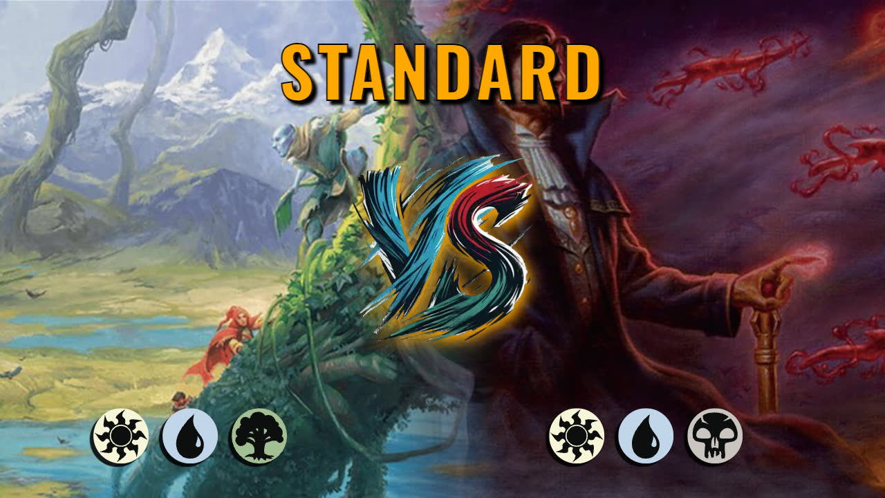 Watch MTG Arena Standard Video - Bant Midrange by HamHocks42 VS Esper Aggro by Xillos - 1899b2