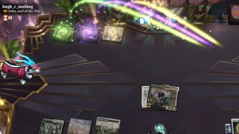 Watch MTG Arena Video Replay - Sythis, Harvest's Hand by saitama VS Esika, God of the Tree by hugh_c_nothing - Historic Brawl