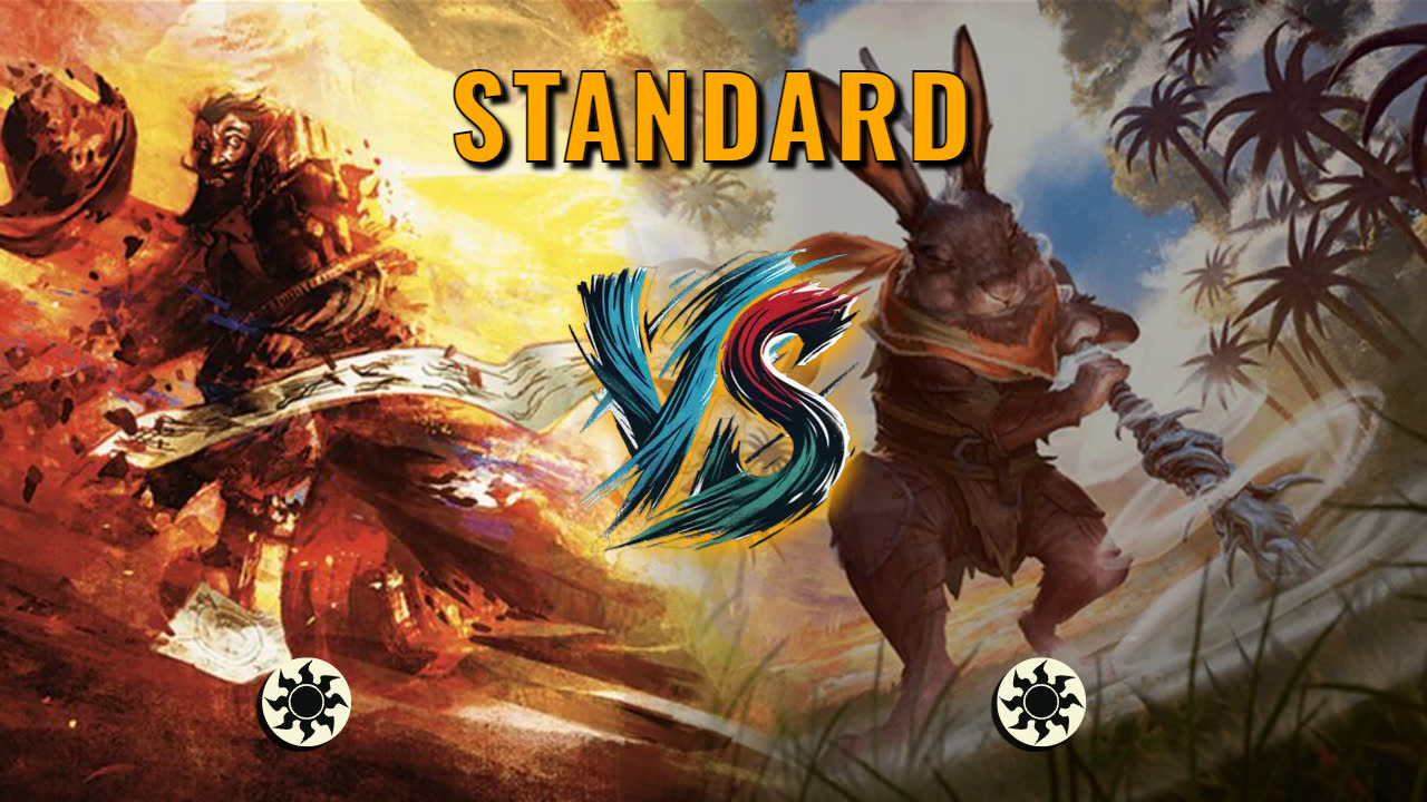 Watch MTG Arena Standard Video - Mono White Midrange by ToneLoc1899 VS Mono White Aggro by gypsidee - aea368