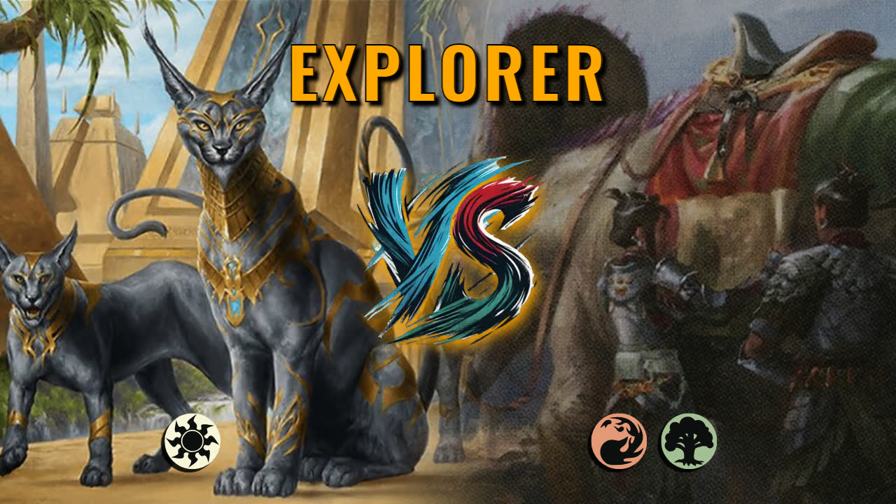 Watch MTG Arena Explorer Video - Mono White Aggro by Khat VS Gruul Midrange by DeadlyAJAX - f860d6