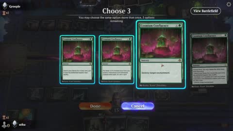 Watch MTG Arena Video Replay - Simic Midrange by utku VS Rakdos Midrange by Groople - Standard Ranked