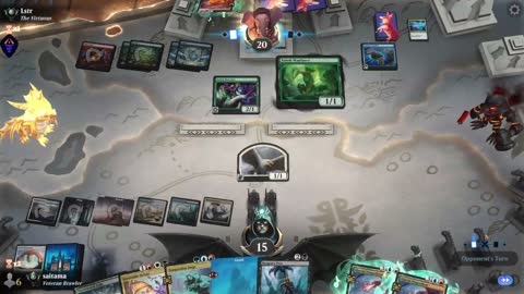 Watch MTG Arena Video Replay - UBRG Midrange by saitama VS Temur Midrange by Lstr - Premier Draft Ranked