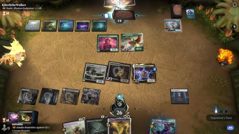Watch MTG Arena Video Replay - Amalia Benavides Aguirre by saitama VS Nashi, Illusion Gadgeteer by KibeththeWalker - Historic Brawl