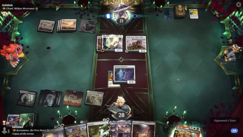 Watch MTG Arena Video Replay - Ketramose, the New Dawn by saitama VS Cloud, Midgar Mercenary by Asinion - Historic Brawl