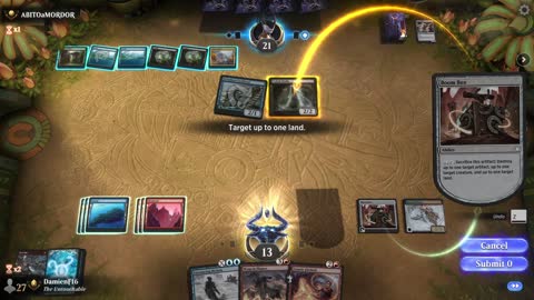 Watch MTG Arena Video Replay - Izzet Midrange by DamienF16 VS Dimir Midrange by ABITOaMORDOR - Premier Draft