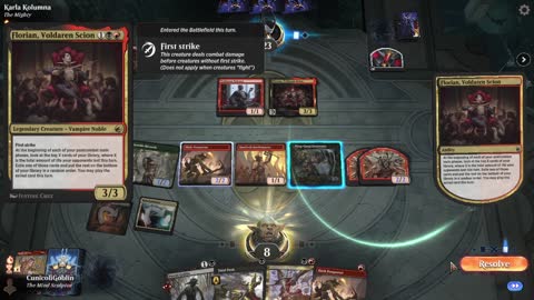 Watch MTG Arena Video Replay - Jund Aggro by CunicoliGoblin VS Rakdos Aggro by Karla Kolumna - Traditional Historic Play