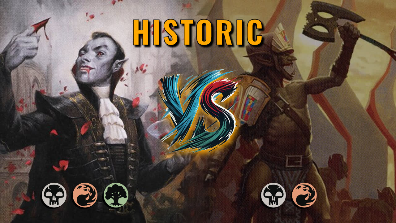 Watch MTG Arena Historic Video - Jund Aggro by CunicoliGoblin VS Rakdos Aggro by Karla Kolumna - dd2bc3