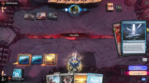 Watch MTG Arena Video Replay - Azorius Midrange by DamienF16 VS Izzet Aggro by Taktikerpups - Traditional Standard Ranked