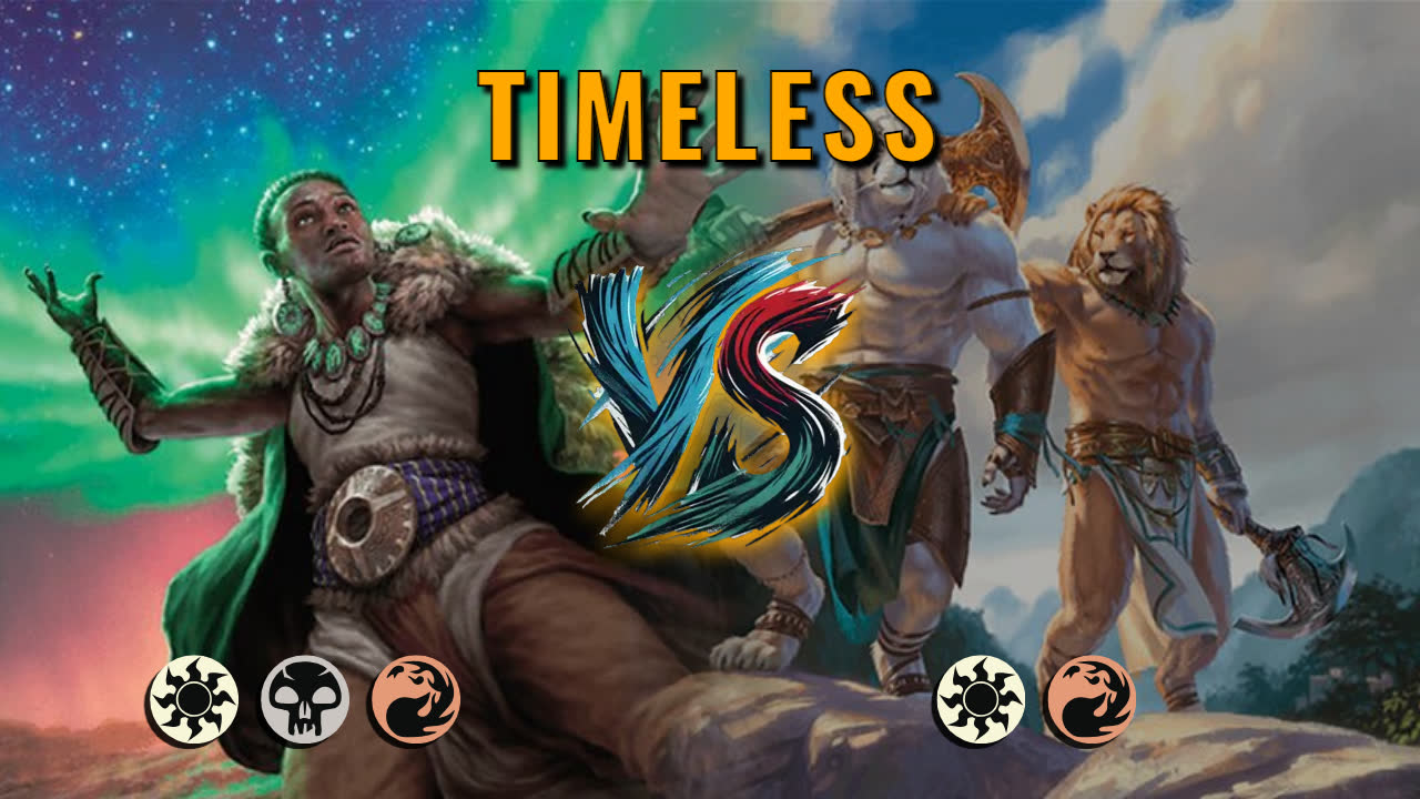 Watch MTG Arena Timeless Video - Mardu Aggro by luvemil VS Boros Aggro by Pozz - bf077c
