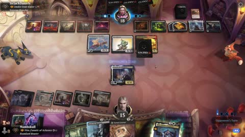 Watch MTG Arena Video Replay - Vito, Fanatic of Aclazotz by Numbskull VS Imskir Iron-Eater by SirJackDaniels - Historic Brawl