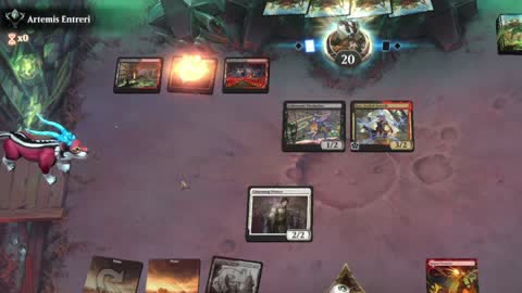 Watch MTG Arena Video Replay - Boros Aggro by HamHocks42 VS Rakdos Aggro by Artemis Entreri - Standard Ranked