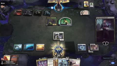 Watch MTG Arena Video Replay - WUBG Midrange by DamienF16 VS Jund Midrange by Meno - Chromatic Cube Draft