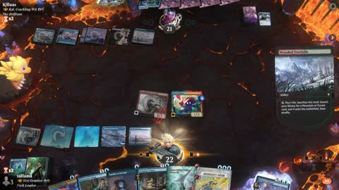 Watch MTG Arena Video Replay - Vivi Ornitier by saitama VS Ral, Crackling Wit by Killuas - Historic Brawl