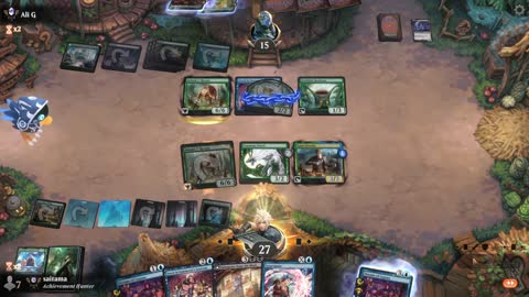Watch MTG Arena Video Replay - Sultai Midrange by saitama VS Golgari Aggro by Ali G - Premier Draft
