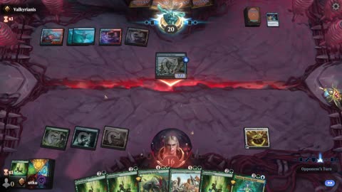 Watch MTG Arena Video Replay - Simic Midrange by utku VS Izzet Control by Valkyrianis - Standard Ranked