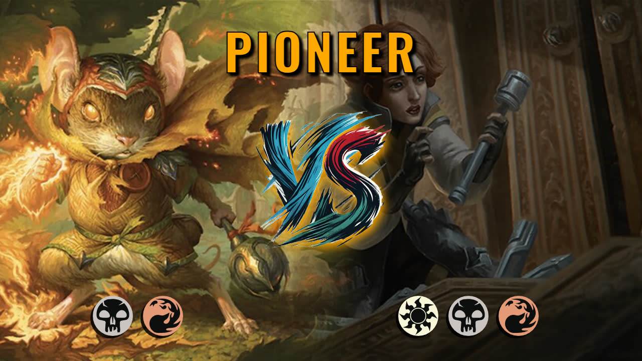 Watch MTG Arena Pioneer Video - Rakdos Aggro by CunicoliGoblin VS Mardu Midrange by hefectus - 848067