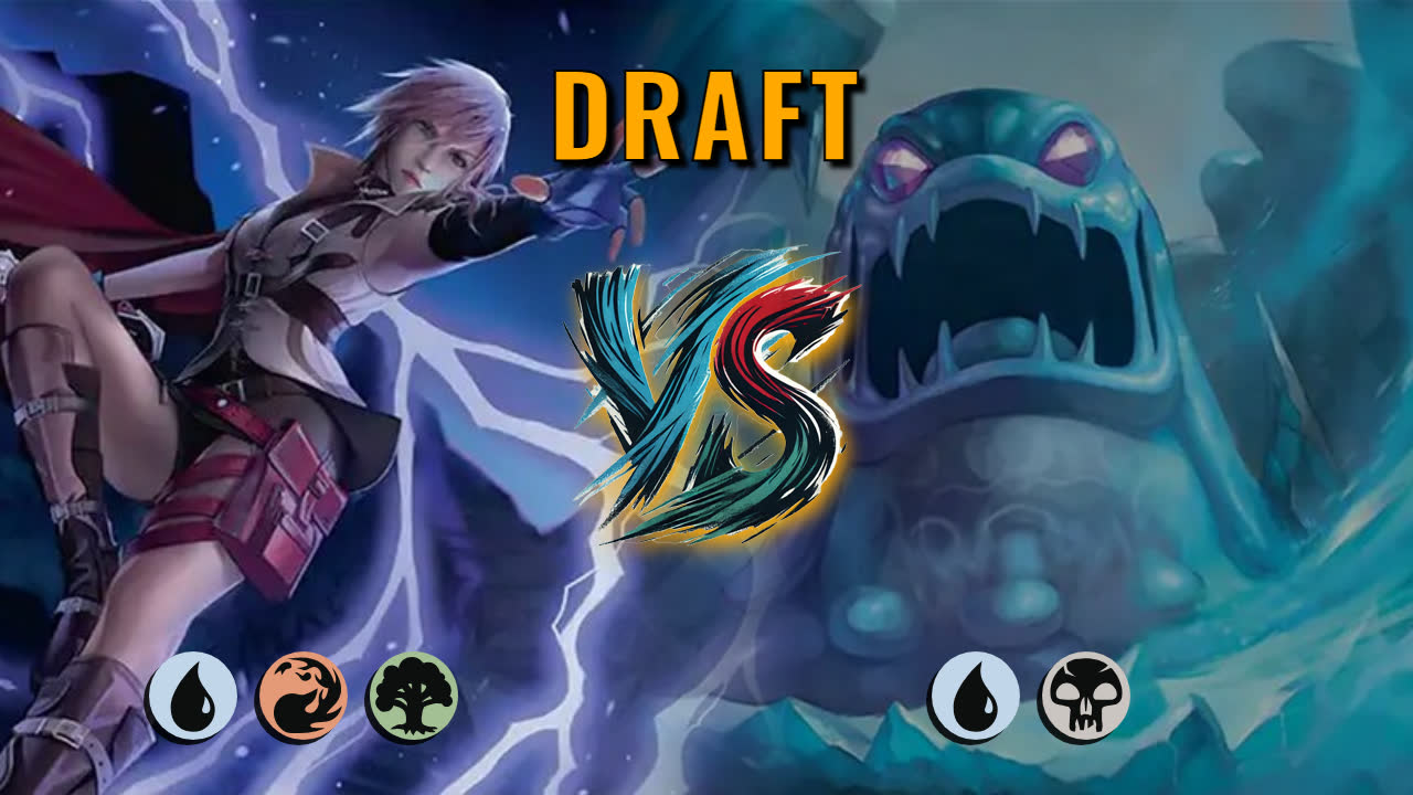 Watch MTG Arena Draft Video - Temur Midrange by DamienF16 VS Dimir Midrange by koslov - 53981a