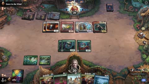 Watch MTG Arena Video Replay - Simic Midrange by utku VS Boros Aggro by Durst In the Wind - Standard Ranked