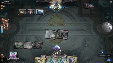 Watch MTG Arena Video Replay - 5 Color Midrange by CunicoliGoblin VS Azorius Control by Krazlo - Traditional Historic Ranked