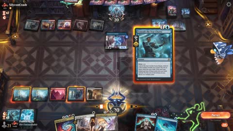 Watch MTG Arena Video Replay - Jeskai Control by DamienF16 VS Izzet Midrange by SilyconCrash - Traditional Standard Ranked