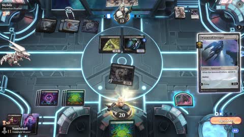 Watch MTG Arena Video Replay - 5 Color Midrange by Numbskull VS Orzhov Aggro by Skybilz - Sealed