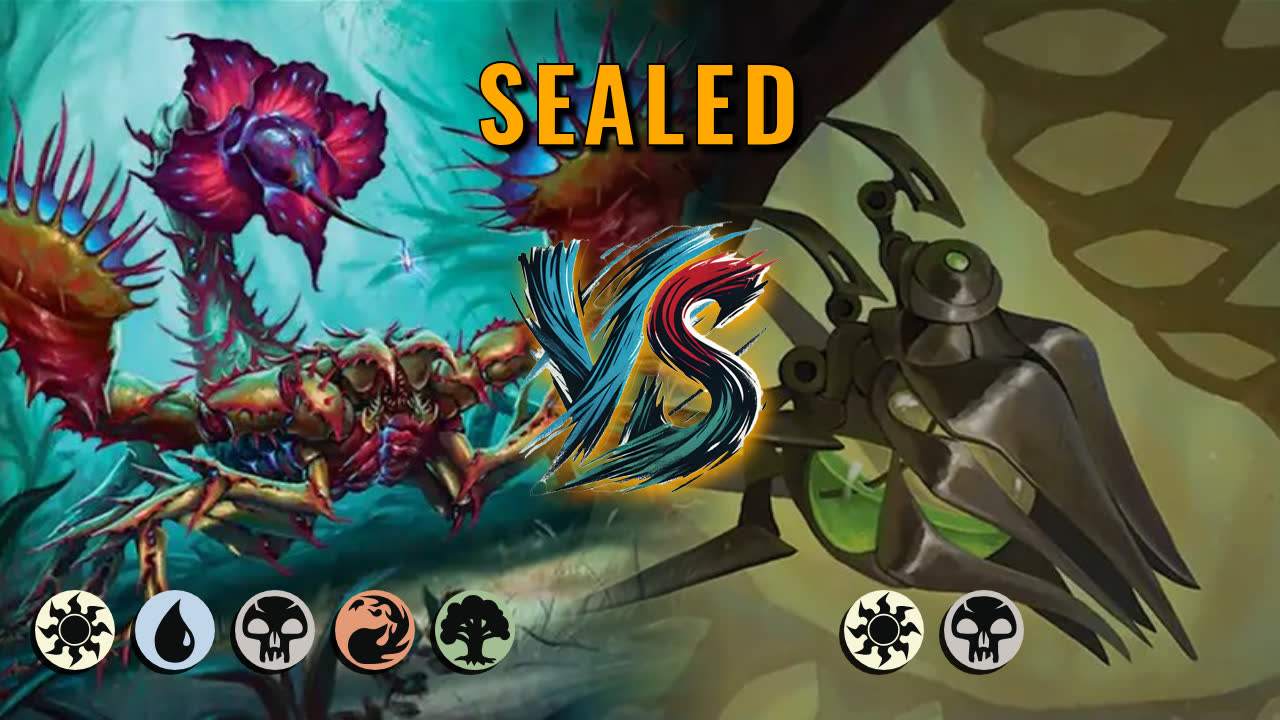 Watch MTG Arena Sealed Video - 5 Color Midrange by Numbskull VS Orzhov Aggro by Skybilz - 9f0adb