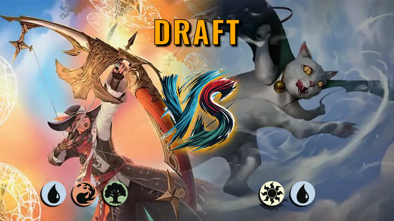 Watch MTG Arena Draft Video - Temur Midrange by DamienF16 VS Azorius Midrange by LTmuscle - 4c127d