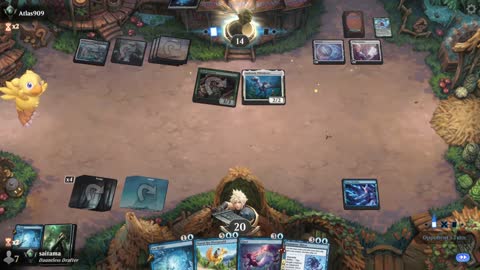 Watch MTG Arena Video Replay - Vivi Ornitier by saitama VS Bant Midrange by Atlas909 - Premier Draft