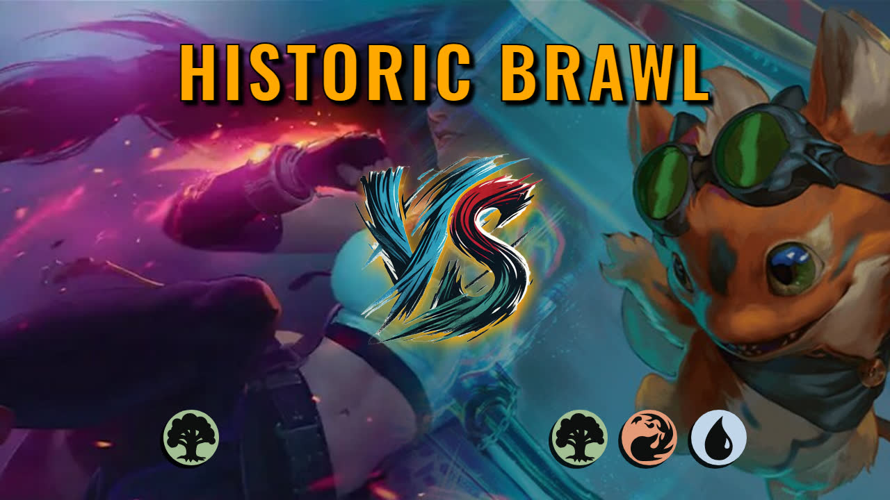 Watch MTG Arena Historic Brawl Video - Tifa Lockhart by saitama VS Loot, the Pathfinder by MySharona - e1cdfb