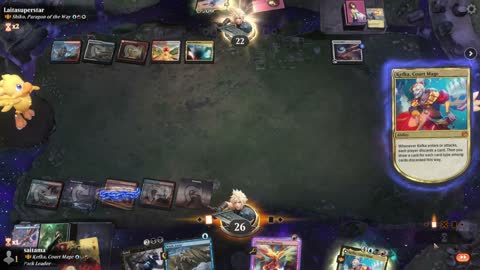 Watch MTG Arena Video Replay - Kefka, Court Mage // Kefka, Ruler of Ruin by saitama VS Shiko, Paragon of the Way by Laitasuperstar - Historic Brawl