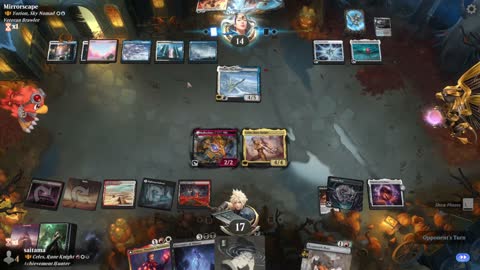 Watch MTG Arena Video Replay - Celes, Rune Knight by saitama VS Yorion, Sky Nomad by Mirrorscape - Historic Brawl