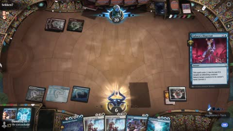 Watch MTG Arena Video Replay - Azorius Midrange by DamienF16 VS Mono Red Aggro by Sekken7 - Standard Tournament Match