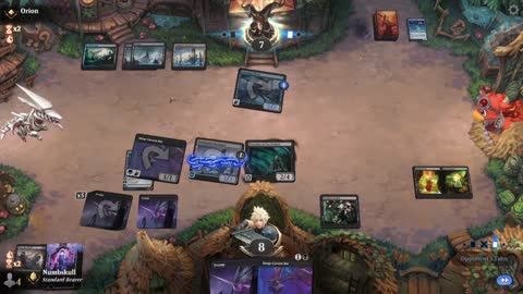 Watch MTG Arena Video Replay - Mono Black Midrange by Numbskull VS Dimir Aggro by Orion - Traditional Standard Ranked
