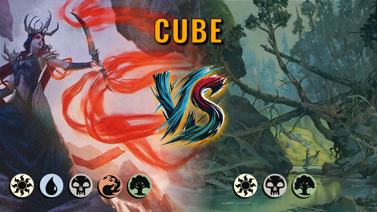 Watch MTG Arena Cube Video - 5 Color Midrange by saitama VS Abzan Midrange by Ashmedai - 1c309b