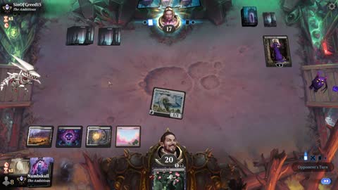 Watch MTG Arena Video Replay - Orzhov Midrange by Numbskull VS Mono Black Midrange by SinOFGreed15 - Traditional Standard Ranked