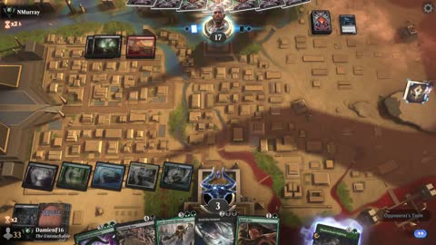 Watch MTG Arena Video Replay - Sultai Midrange by DamienF16 VS Rakdos Midrange by NMurray - Premier Draft