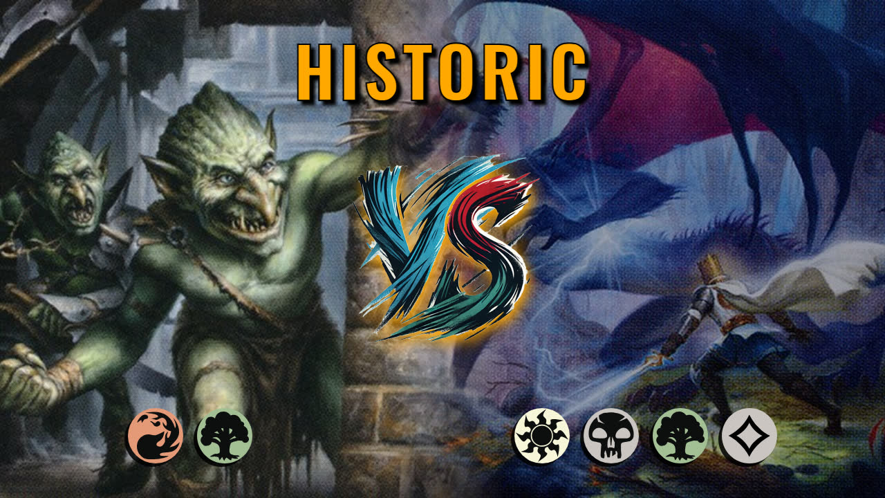 Watch MTG Arena Historic Video - Gruul Aggro by CunicoliGoblin VS Abzan Aggro by Vixking666 - 94a861