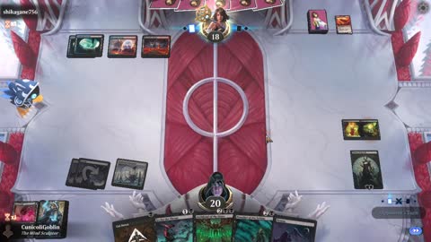 Watch MTG Arena Video Replay - Mono Black Midrange by CunicoliGoblin VS Grixis Control by shikagane756 - Standard Play