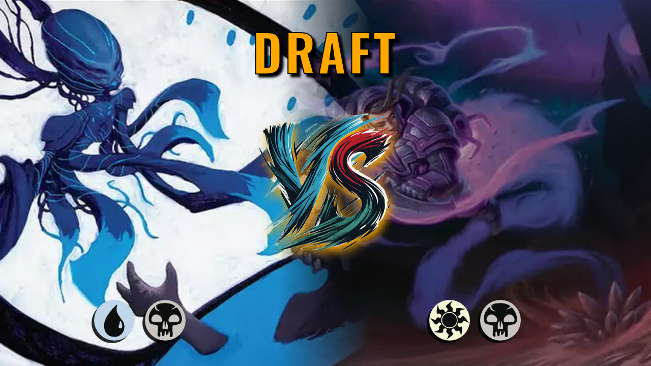 Watch MTG Arena Draft Video - Dimir Midrange by DamienF16 VS Orzhov Midrange by syntaxProper17 - eb4345