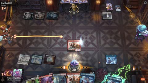 Watch MTG Arena Video Replay - Izzet Midrange by CunicoliGoblin VS Esper Midrange by Osu!fan2007 - Standard Event